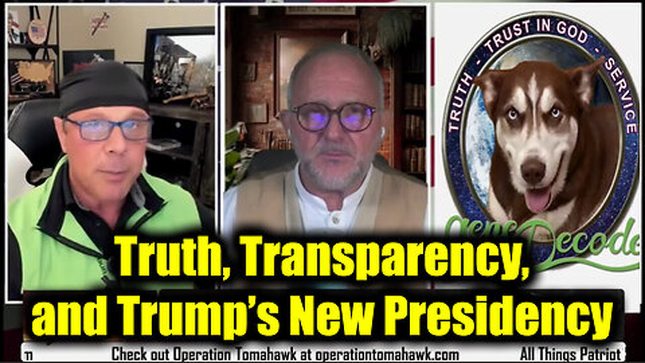 Gene Decode & Scott McKay, JMC- Truth, Transparency, and Trump’s New Presidency