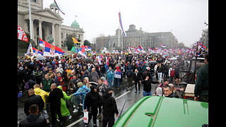 LIVE: Pro-Regierungsdemo in Serbien