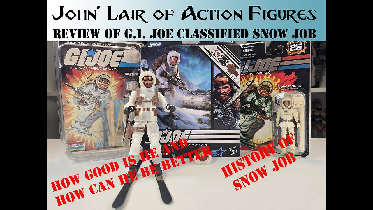 Review of G.I. Joe Classified Snow Job Deluxe number 67