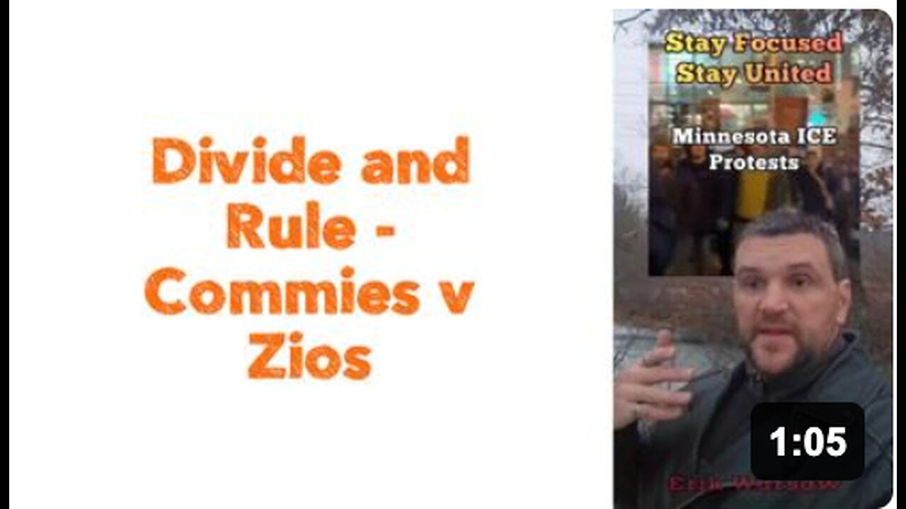 Divide and Rule - Commies v Zios