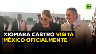 Xiomara Castro llega a México en una visita oficial