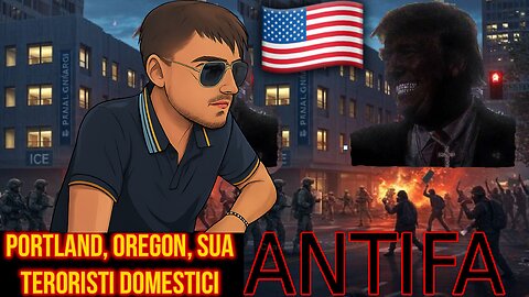 🔴Lucky reacționează la protestele teroriștilor domestici ANTIFA din Portland, SUA