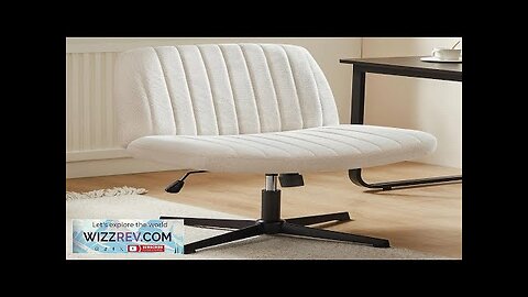 JHK Cross Legged Office Living Room Rocking Gaming Chair Armless Wide Desk Review