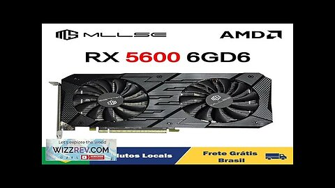 MLLSE New AMD Radeon RX5600 6GB Graphic Card GDDR6 6+8Pin Gaming Computer Review