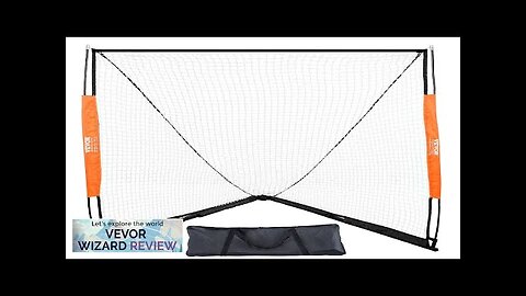 VEVOR Lacrosse Goal 6' x 6' Lacrosse Net Portable Lacrosse Goal Review