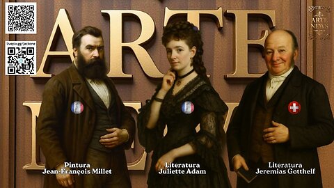 Arte News: Personalidades em Foco — Jean-François Millet, Jeremias Gotthelf e Juliette Adam