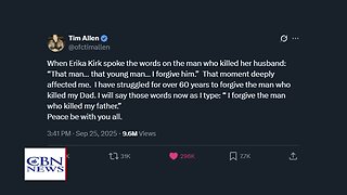 CBN News Tim Allen Forgives Father’s Killer After Erika Kirk’s Speech