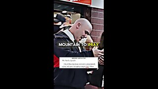 Who did Jesus pray to?