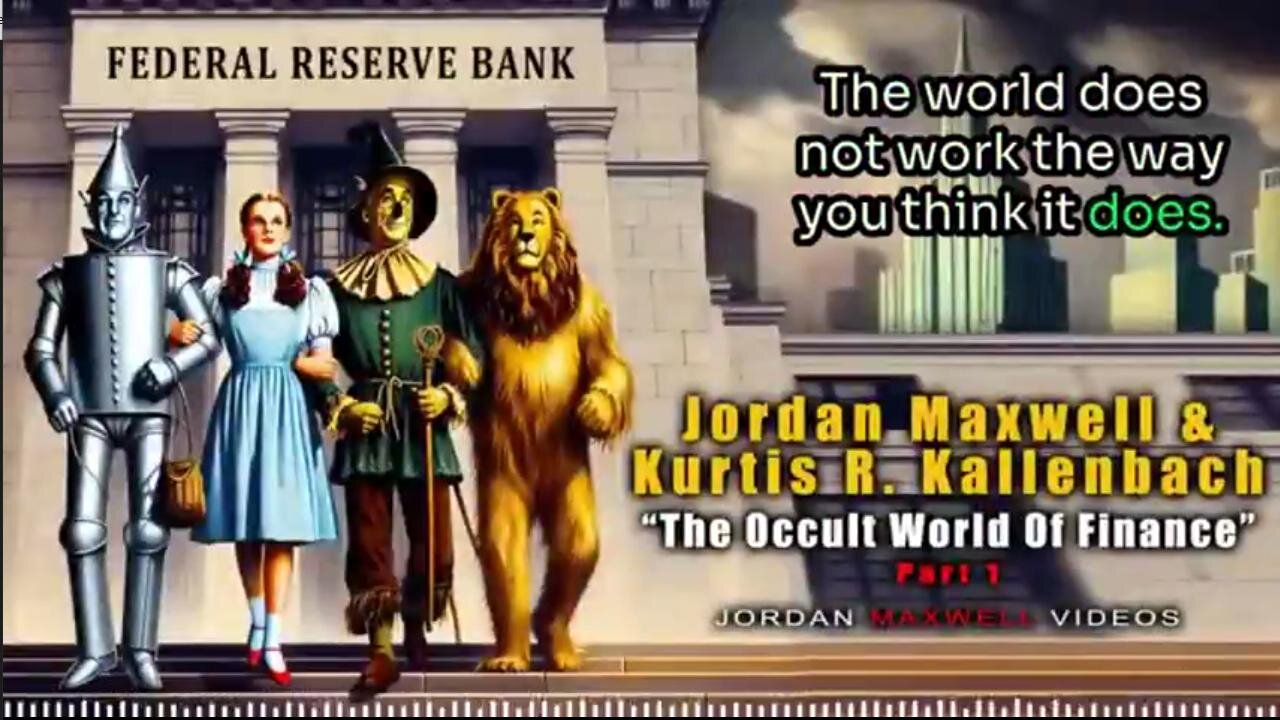 Pt 1 "The Occult World of Finance" Jordan Maxwell Interview w/ Kurtis R. Kallenbach (9.22.24)