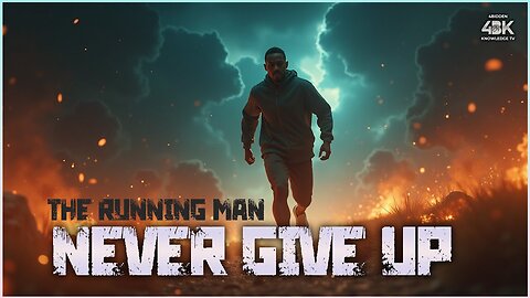 "The Running Man - Never Give up"