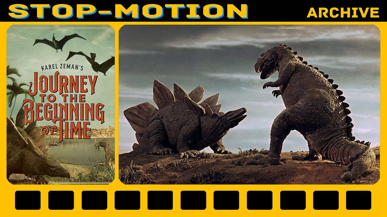 A Journey to the Beginning of Time (1955) Stop-Motion Shots