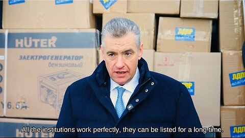 🇷🇺 🏹 LDPR sends generators and heaters to civilians 🪖