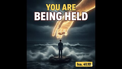 "WHEN YOU FEEL LIKE FALLING: Read This. (Isaiah 41:10)"