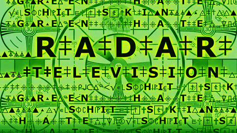 ⁜⁜‡R‡A‡D‡A‡R‡⁜⁜‡T‡E‡L‡E‡V‡I‡S‡I‡O‡N‡⁜⁜SG-109 ‡‡‡‡ 0164- phase V ---