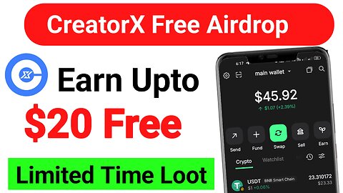 Earn $20 Free Airdrop | New Crypto Airdrop | Free Airdrop | Online Support