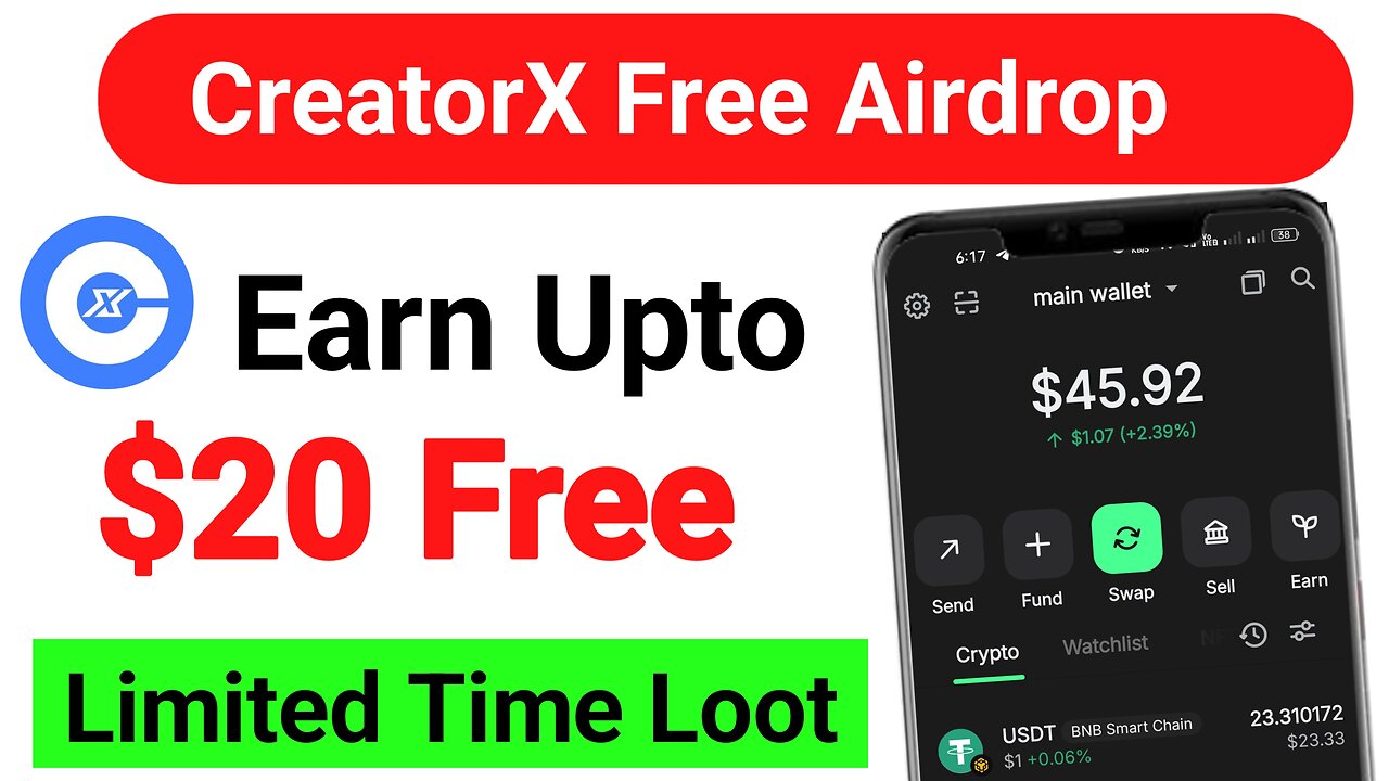 Earn $20 Free Airdrop | New Crypto Airdrop | Free Airdrop | Online Support