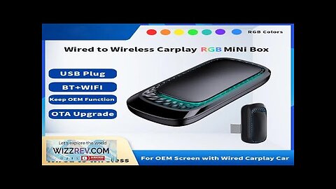 Car Wired to Wireless CarPlay BOX Adapter for Car Stereo With USB Review