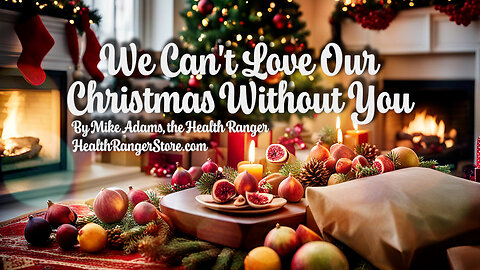 Merry Christmas from the Health Ranger Store!