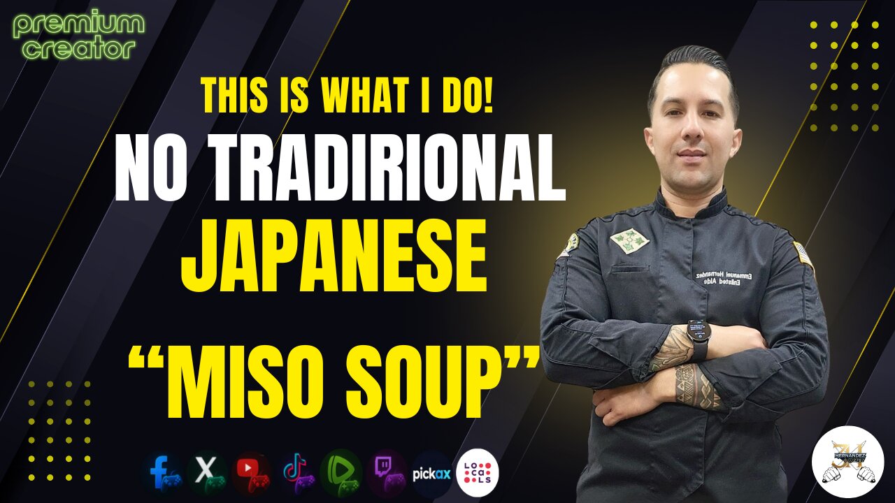 This is what I do! #5 - Non Traditional Miso Soup (Japanese Soup)