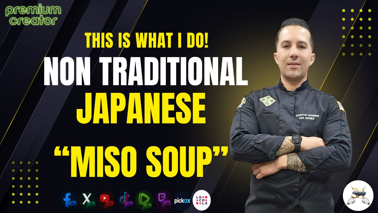 This is what I do! #5 - Non Traditional Miso Soup (Japanese Soup)