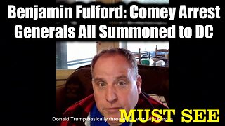 Benjamin.Fulfold: Weekly Update 9.30.25 - The Comey Arrest, Generals All Summoned To DC
