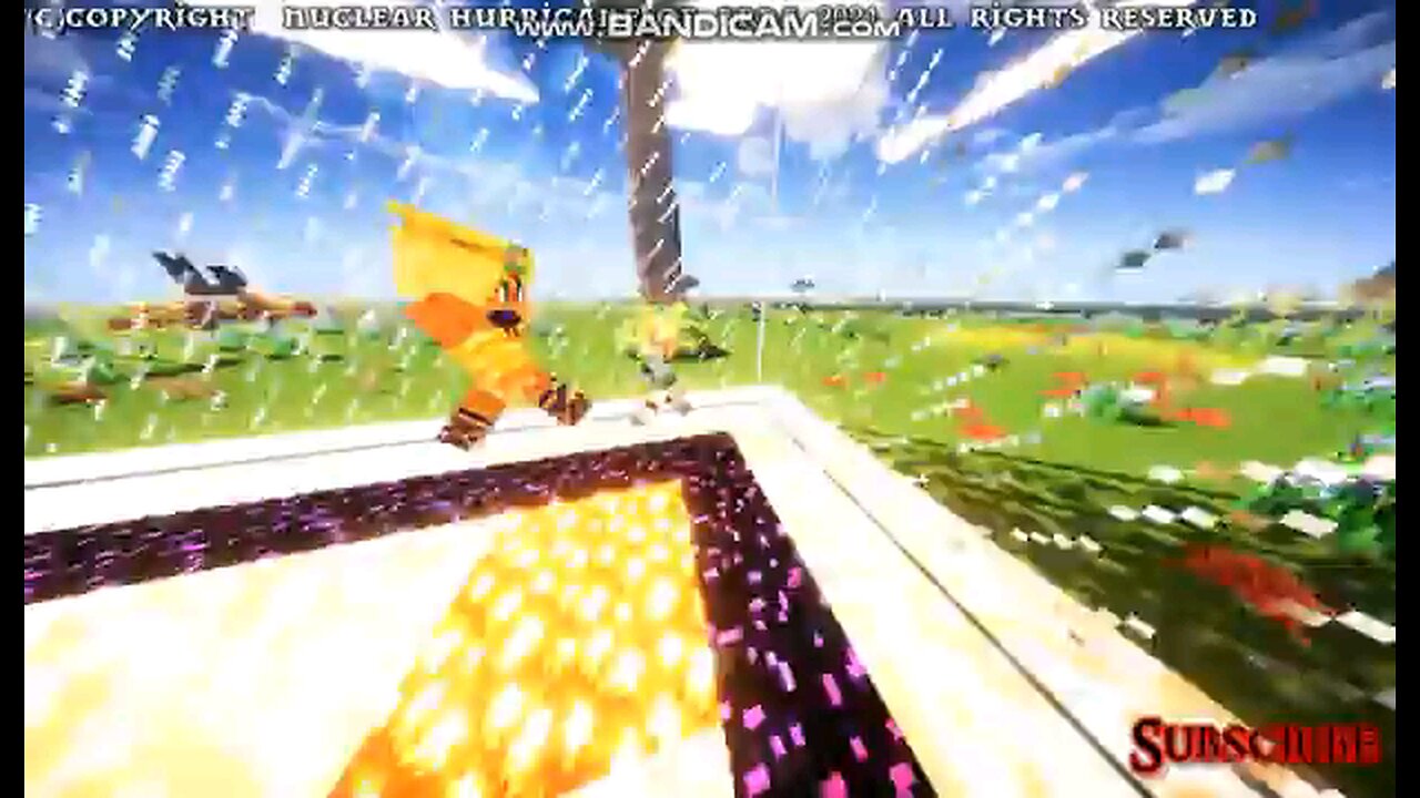 Minecraft mob battle wamuu vs Caesar zeppili