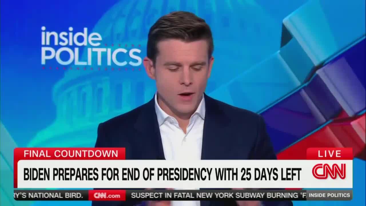 CNN Reporter Questions Biden’s Agenda in Final Weeks – Could Be Remembered as ‘the Guy Who Was Just in Between the Trump Terms’