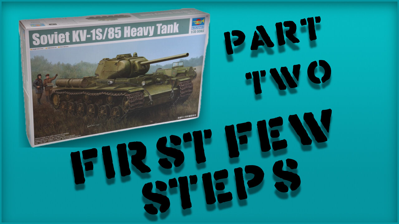 Soviet KV 1S/85 Tank Build Part 2