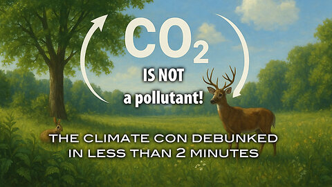 CO2 IS NOT A POLLUTANT - The Climate Con Debunked In Under 2 Minutes