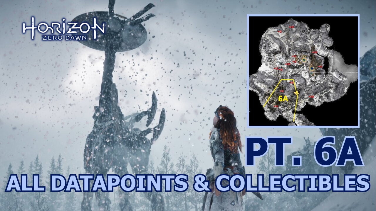 Horizon Zero Dawn ALL Datapoints & Collectibles BY LOCATION | Pt 6A - West & North of Song's Edge