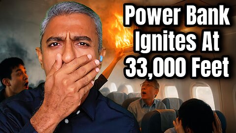 Air China Airbus Panic: Power Bank Bursts into Flames at 33,000 Feet