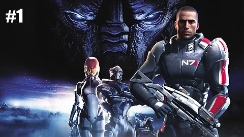 Touching down on Eden Prime to retreive a relic / Mass Effect 1 / Part 1 Character Creation