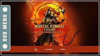 Mortal Kombat Legends: Scorpion’s Revenge - DVD Menu