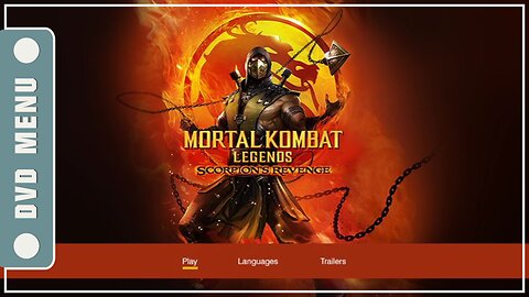 Mortal Kombat Legends: Scorpion’s Revenge - DVD Menu