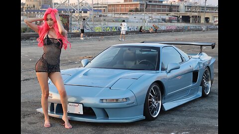 ACURA NSX Model modeling Pink Mr24hrs