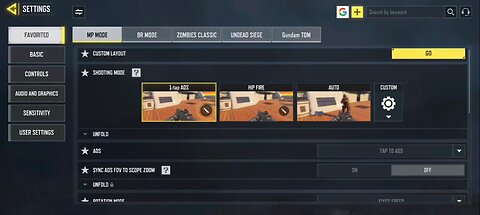 BEST SETTINGS IN CALL OF DUTY!!! (has gameplay)