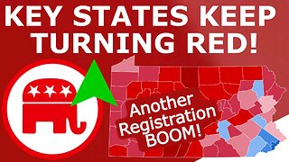 GOP Registrations Continue to BOOM in KEY States!