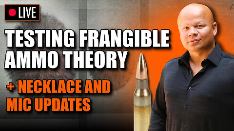 Was the 30-06 Frangible? LIVE Testing the Claims — Plus Charlie's Necklace Updates
