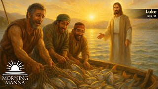 Morning Manna - September 26, 2025 - Luke 5:5-11 - From Empty Nets to Abundant Calling