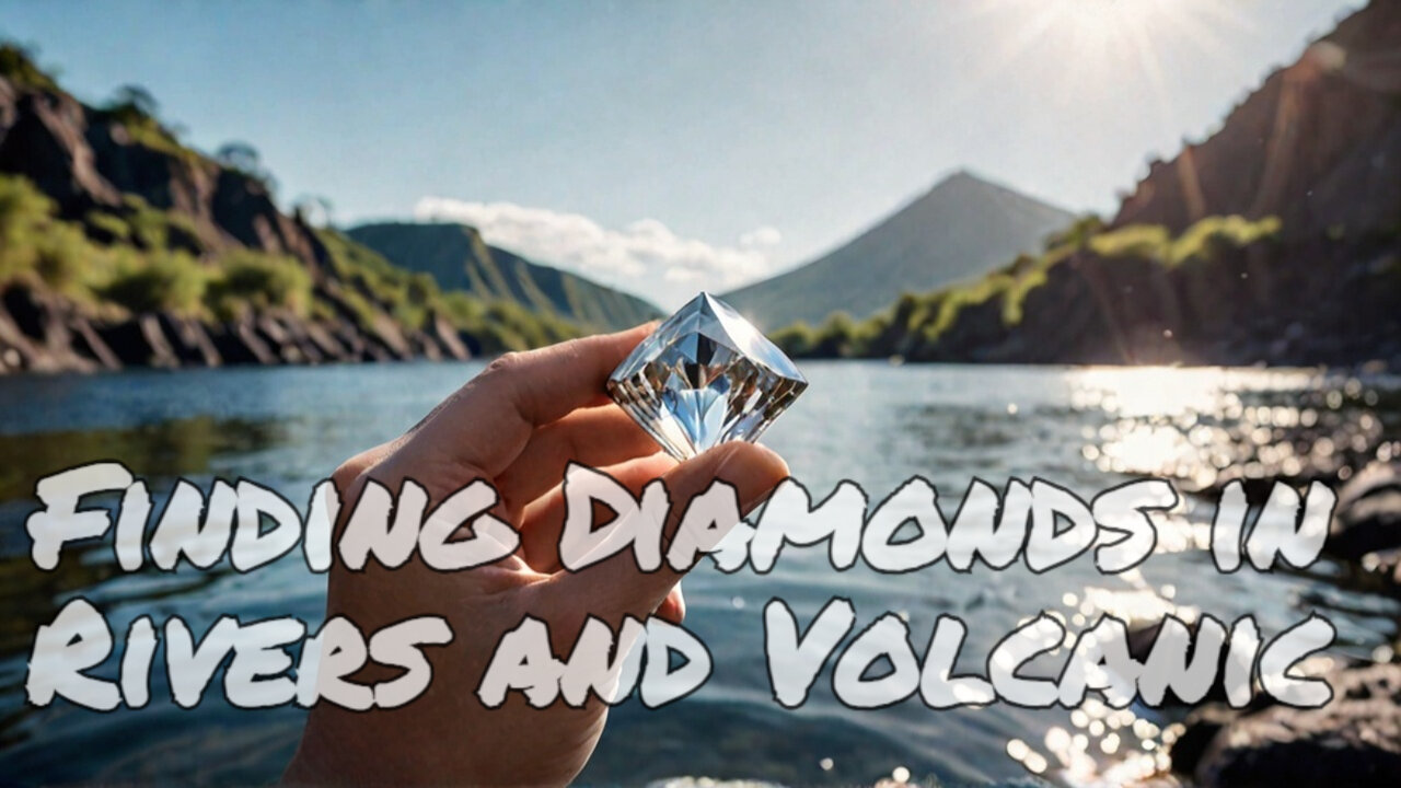 Finding Diamonds in Rivers and Volcanic 💎 How to Find REAL Diamonds in Rivers & Volcanic Rocks!