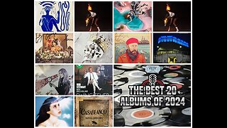 My Top 20 albums for 2024 Video A 20 through 11