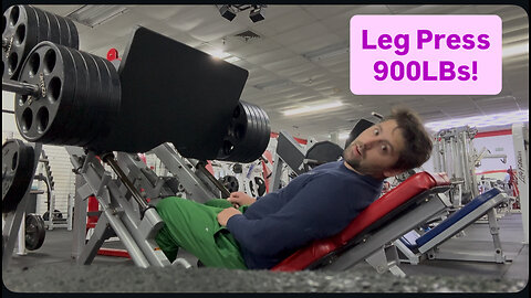 Leg Press 900LBs