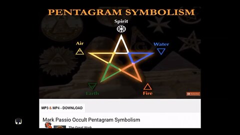 The Freemason Faustian Pentagram. (2017 Upload).👁 💡