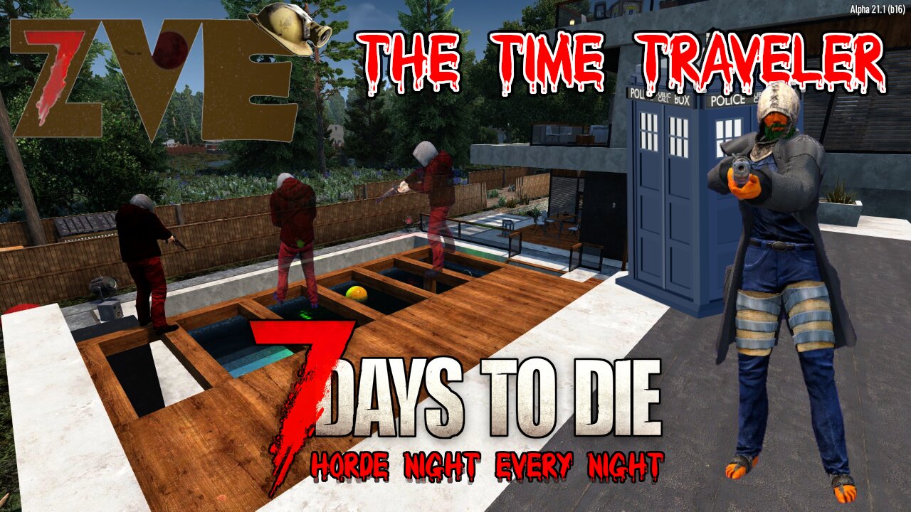 7 Days to Die - Day 3: The Time Traveler! (Horde Night Every Night)