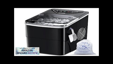 Ice Makers Countertop Self-Cleaning Function Portable Electric Ice Cube Maker Machine 9 Review