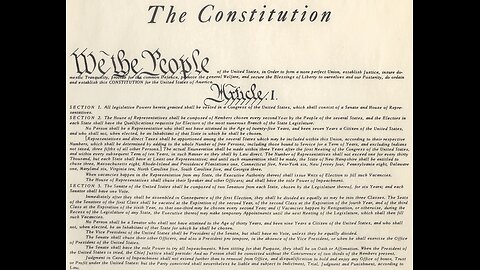 The 7 Articles of the U.S. Constitution