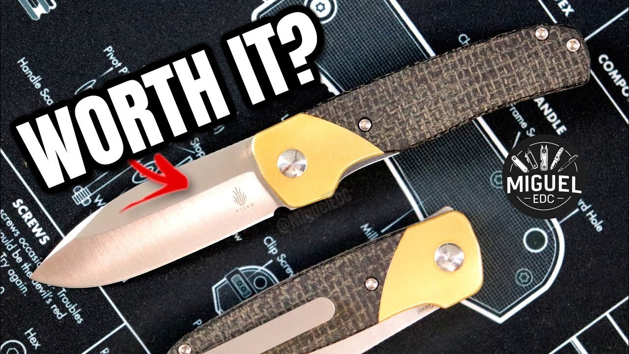 Is The Kizer Gavel Folding Knife Worth Buying?! | Full Review