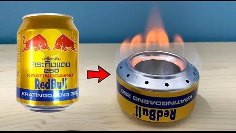 How To Make A High Heat & Low Fuel Consumption Alcohol Stoves | DIY Camping Gear.