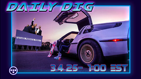 🔴DAILY DIG - Tron - Part 75 - 3.4.25 1:00 EST🔴