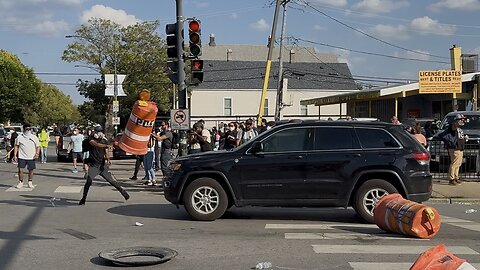 Projectiles Thrown at Law Enforcement Vehicles on South Side of Chicago